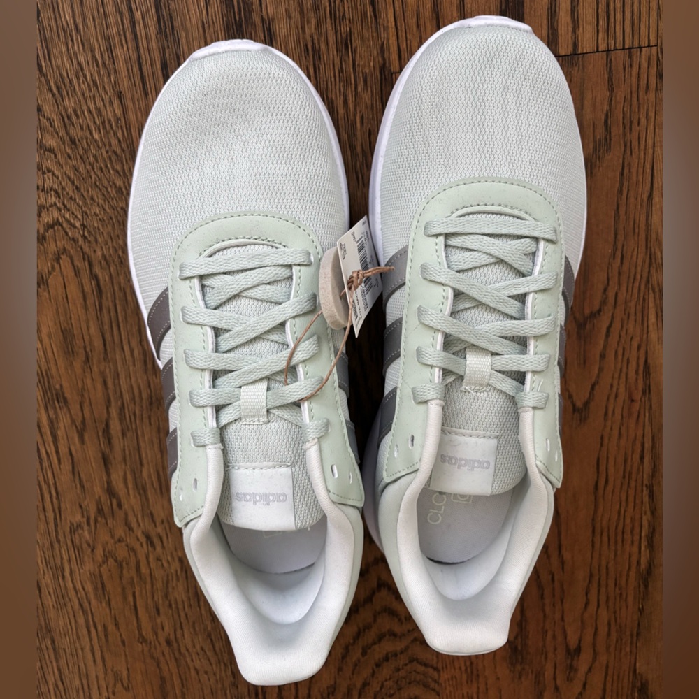 Adidas Mint Green Lite Racer 4.0 Shoes
